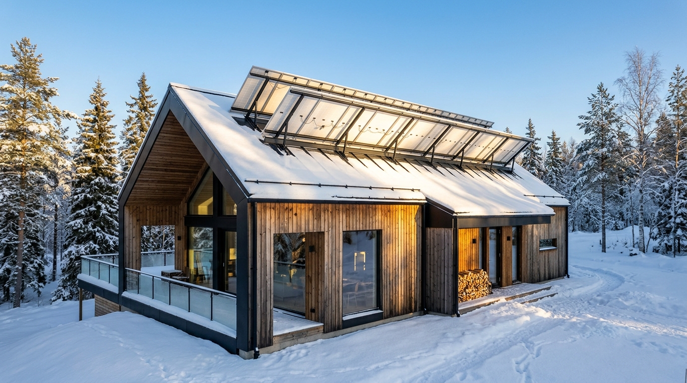 bifacial solar panels snow climates albedo